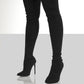 Point Toe Over Knee Stiletto Boots